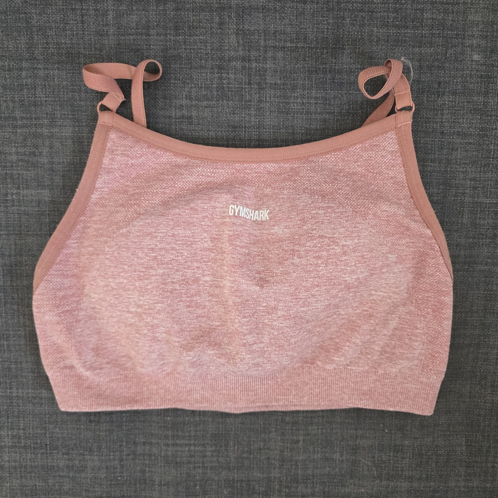 Gymshark FLEX Rose Pink Sports Bra and Leggings Set - Picture 3 of 6